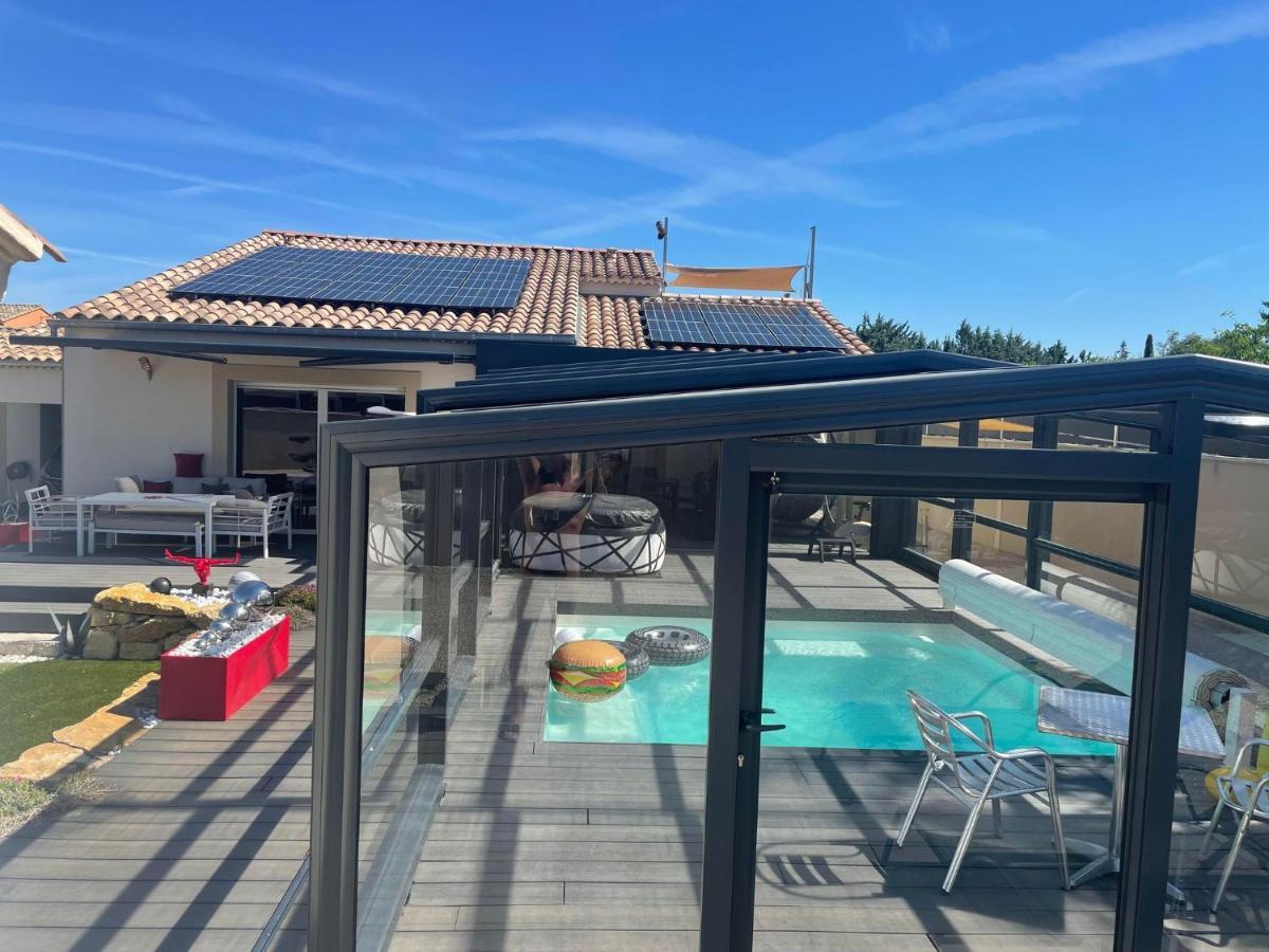 L'Aurore Suite De Charme, Clim Jacuzzi, Sauna, Piscine Chauffee Cuisine... Carpentras ภายนอก รูปภาพ
