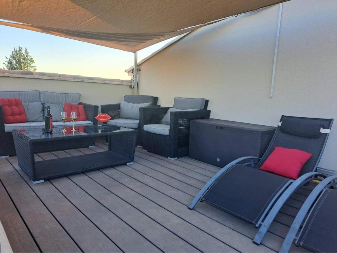 L'Aurore Suite De Charme, Clim Jacuzzi, Sauna, Piscine Chauffee Cuisine... Carpentras ภายนอก รูปภาพ